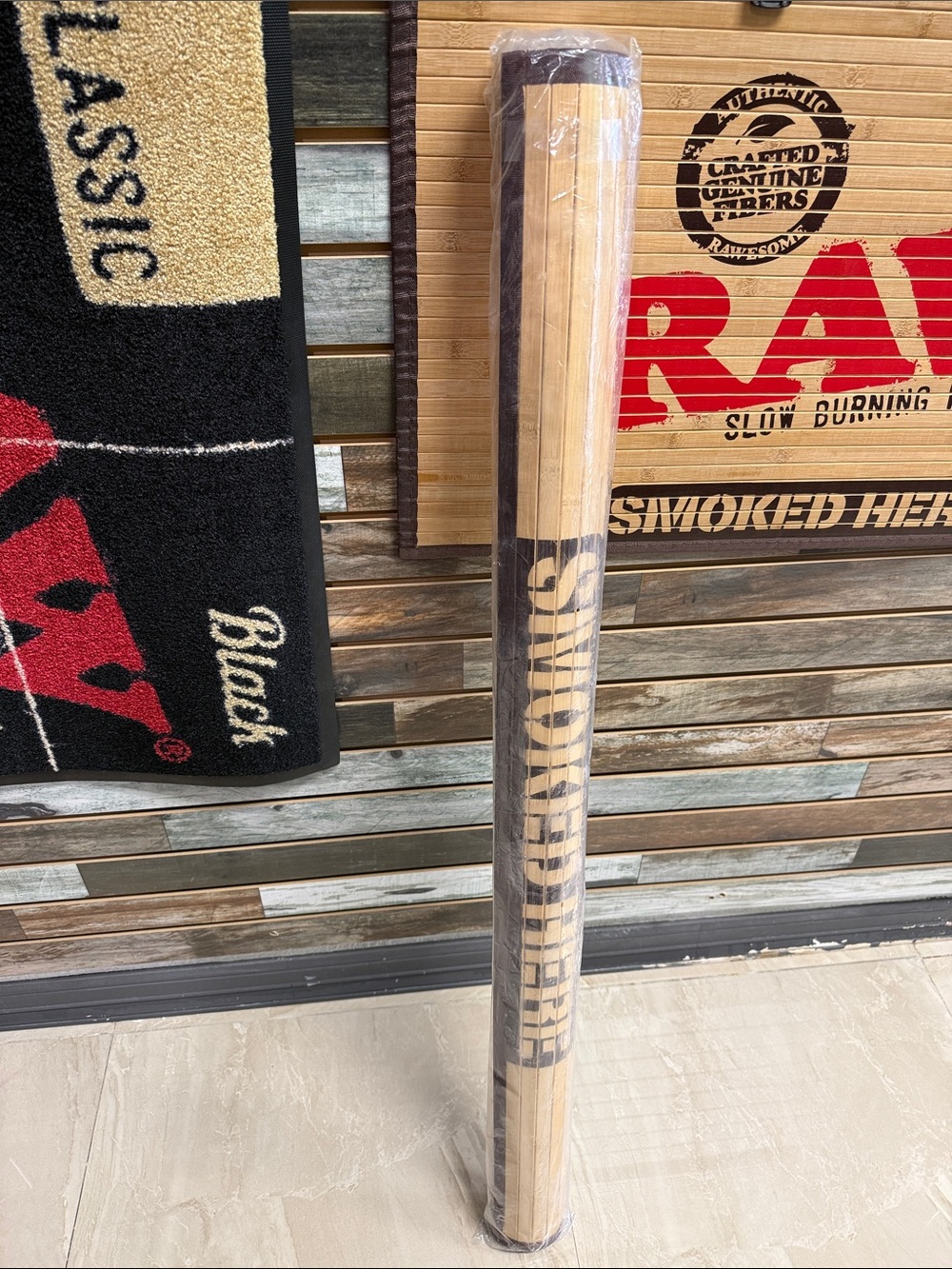 RAW Bamboo Floor Mat Large